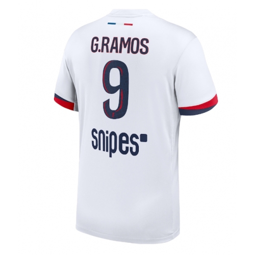Billige Fotballdrakt Paris Saint-Germain Goncalo Ramos #9 Replika Bortedrakt 2025-26 Kortermet Billige Fotballdrakt Paris Saint-Germain Goncalo Ramos #9 Replika Bortedrakt 2025-26 Kortermet
